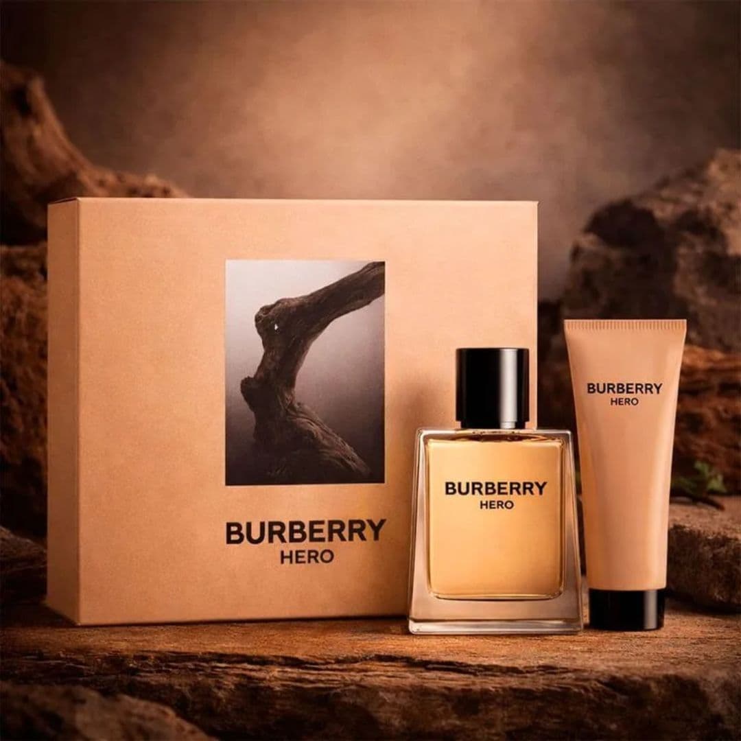 KIT BURBERRY HERO EAU DE TOILETTE 50ML + GEL DE BANHO 75ML — miniatura 3