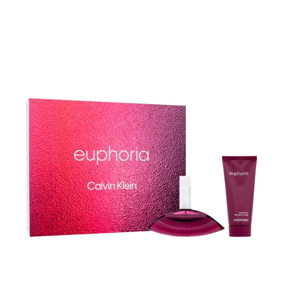 KIT EUPHORIA EDP TRADICIONAL BODY LOTION LAIT CORPS POUR LE CORPS 100 ML EAU DE PARFUM 100 ML