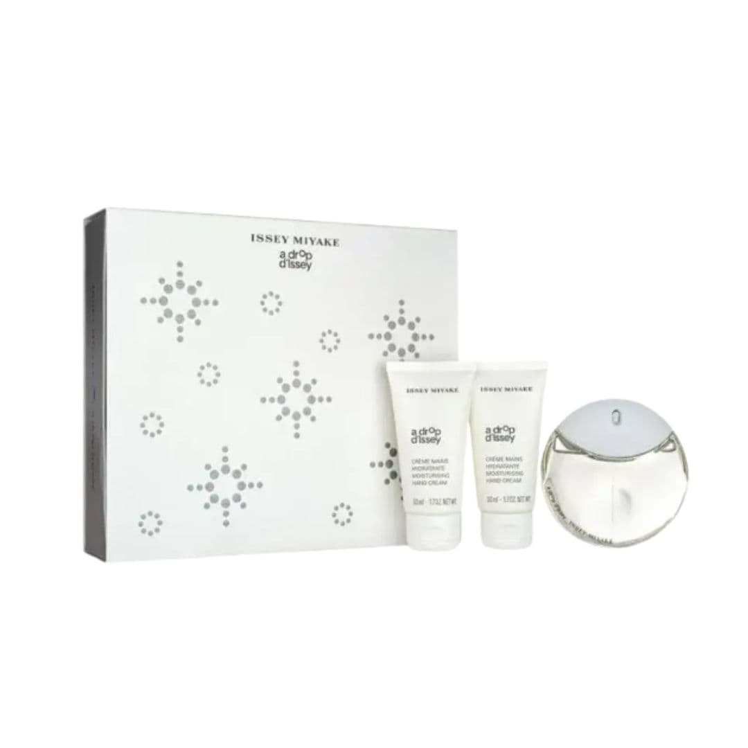 KIT ISSEY MIYAKE A DROP DISSEY EAU DE PARFUM 50ML+ CRÈME MAINS HYDRATANTE 50ML+  CRÈME MAINS HYDRATANTE 50ML