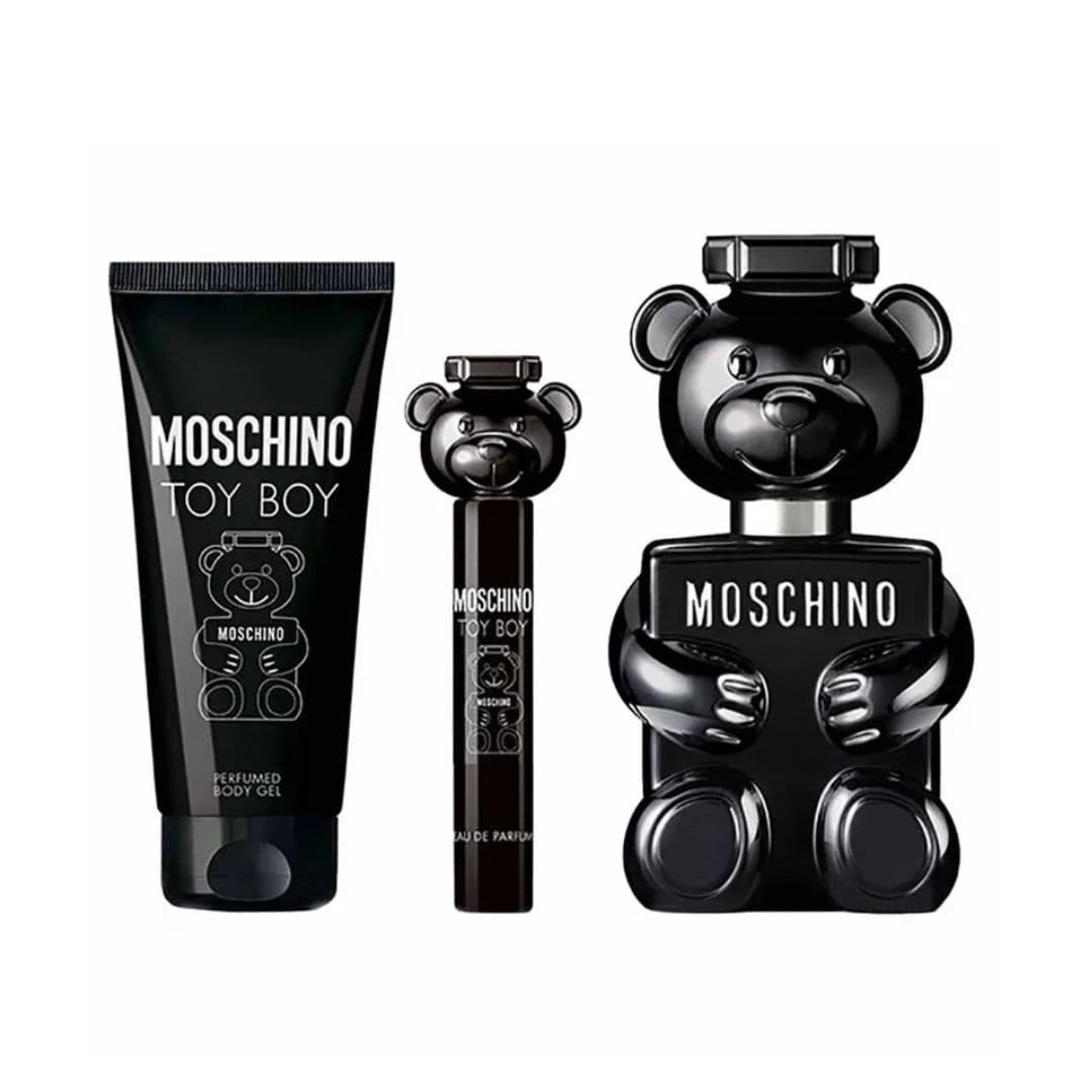 COFFRET MOSCHINO TOY BOY EAU DE PARFUM MEN 50ML + SHOWER GEL 50ML + PERFUMED AFTER SHAVE BALM 50ML — miniatura 2