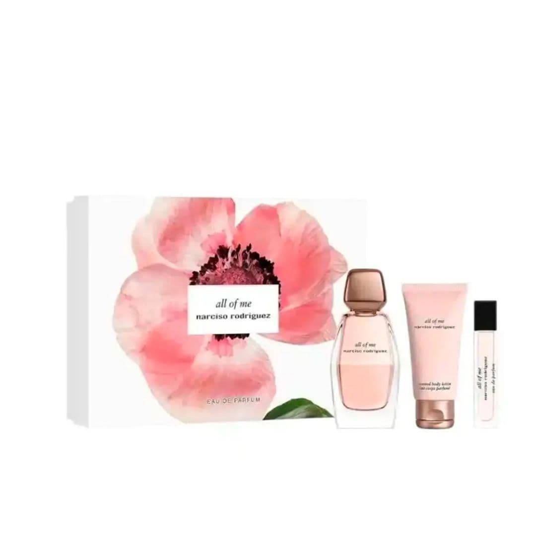 NARCISO RODRIGUES ALL OF ME EDP 90ML + BODY LOTION 50ML + TRAVEL SIZE 10ML — miniatura 2