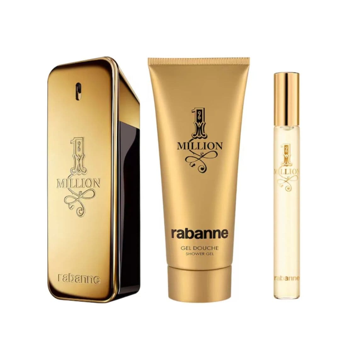 KIT ONE MILLION 100ML + SHOWER GEL + CANTA  10ML — miniatura 2