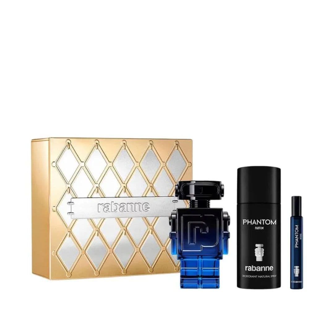 KIT PHANTOM PARFUM INTENSE 100ML+DESODORANT PARFUM 150ML+PARFUM INTENSE 10ML
