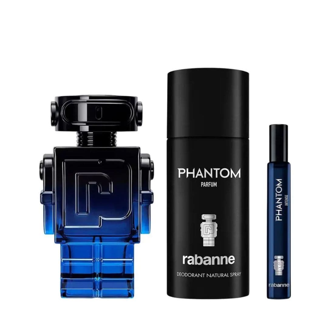 KIT PHANTOM PARFUM INTENSE 100ML+DESODORANT PARFUM 150ML+PARFUM INTENSE 10ML — miniatura 2