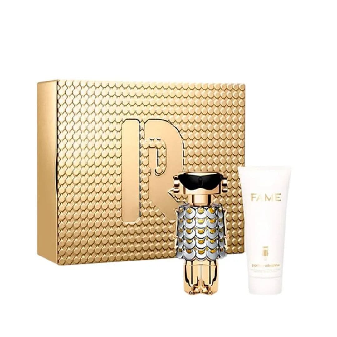 KIT RABANNE KIT FAME EAU DE PARFUM 80ML + BODY LOTION 100ML — miniatura 2