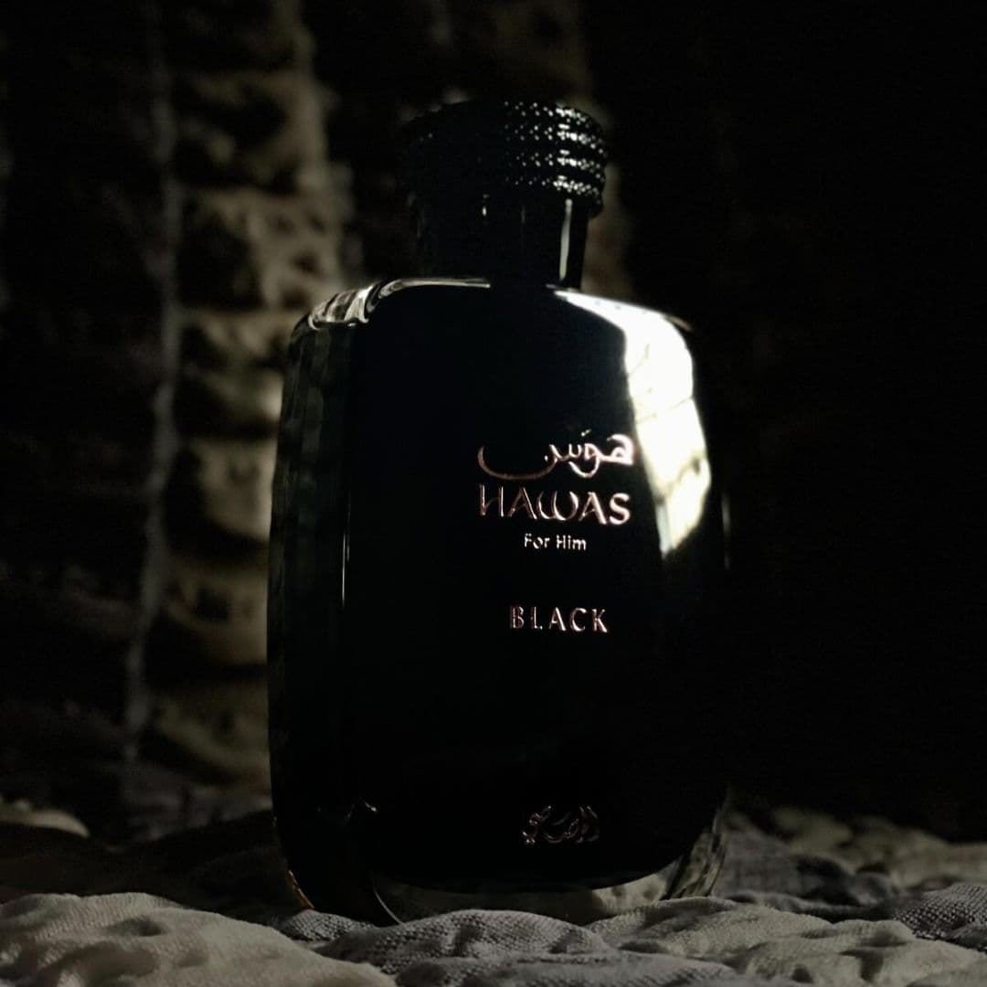 RASASI HAWAS BLACK FOR HIM EAU DE PARFUM — miniatura 3