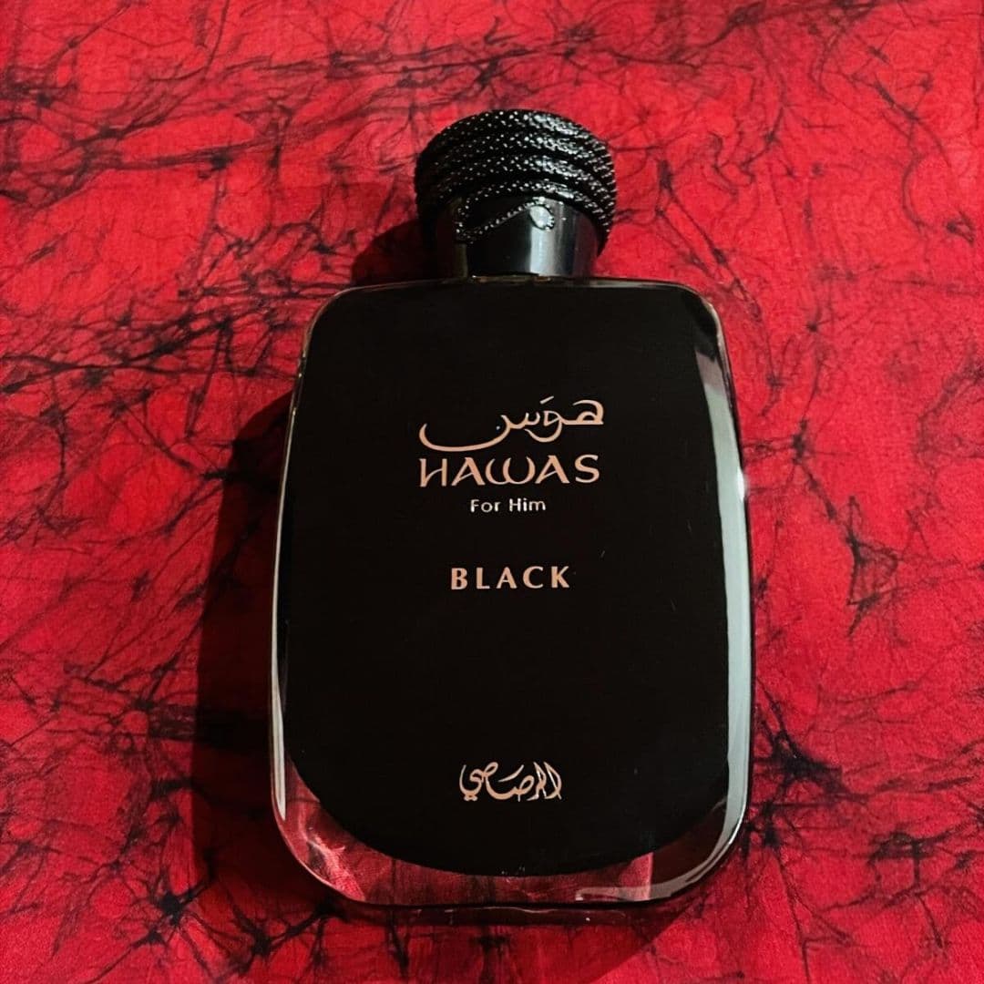 RASASI HAWAS BLACK FOR HIM EAU DE PARFUM — miniatura 4