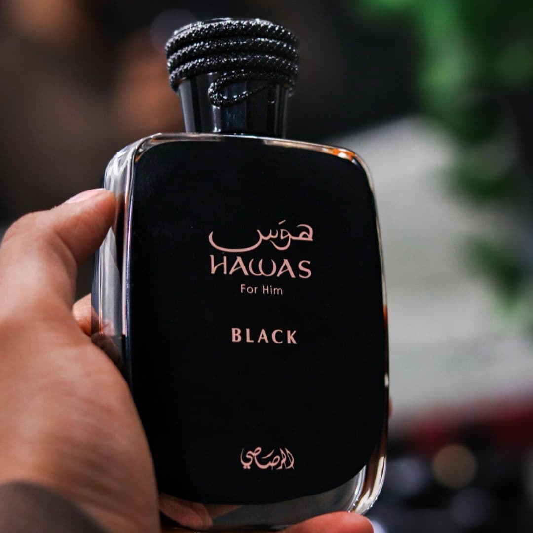RASASI HAWAS BLACK FOR HIM EAU DE PARFUM — miniatura 5