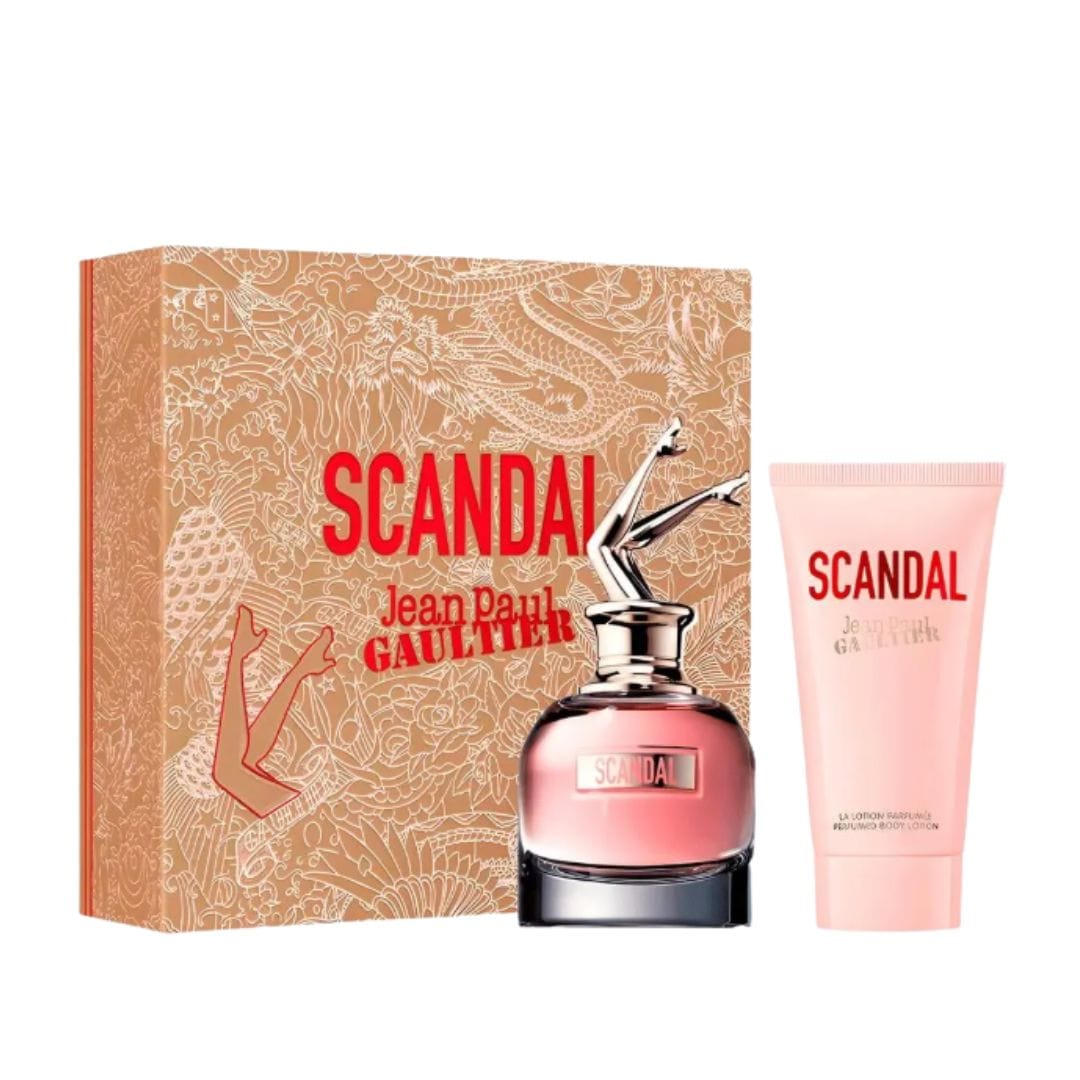 KIT JEAN PAUL GAUTIER SCANDAL EAU DE PARFUM 50ML + BODY LOTION 75ML