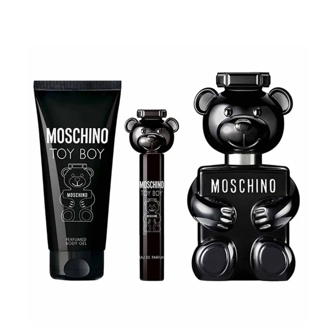 COFFRET MOSCHINO TOY BOY EAU DE PARFUM MEN 100ML + SHOWER GEL 100ML + MINI 10ML