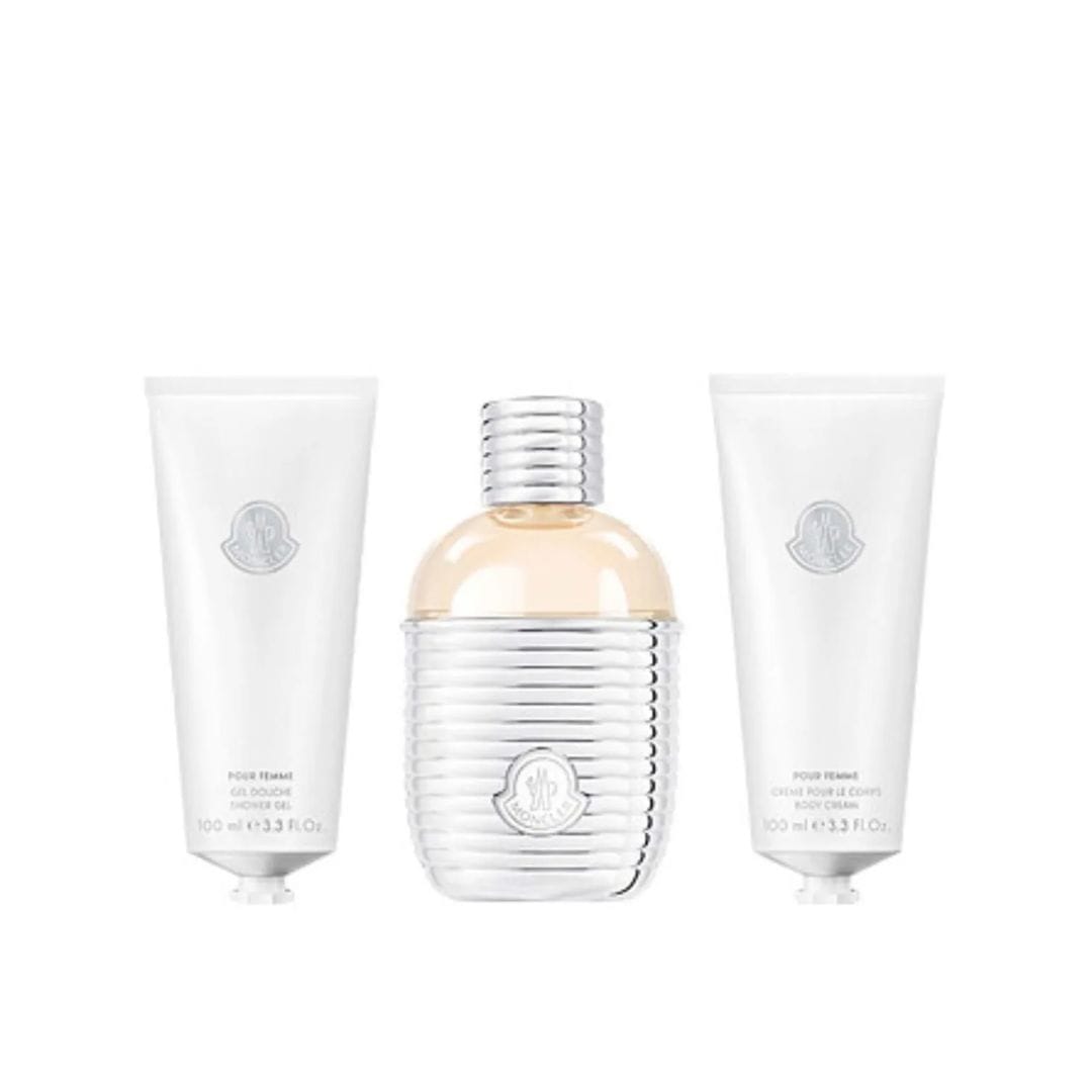 KIT MONCLER FEM EAU DE PARFUM 100ML + SAB LIQ 100ML + HIDRATANTE 100ML – imagem 2