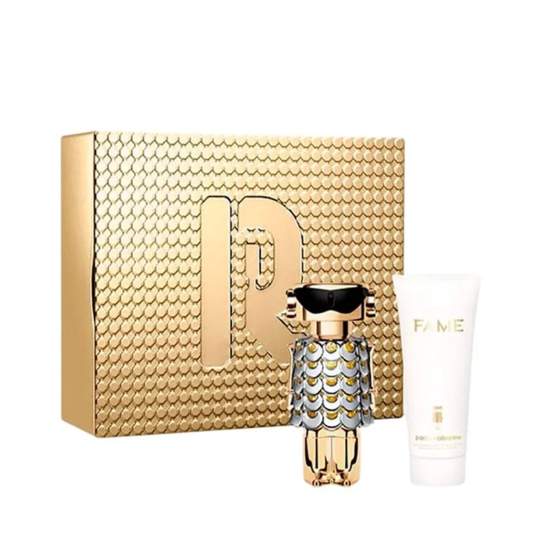 KIT RABANNE KIT FAME EAU DE PARFUM 80ML + BODY LOTION 100ML – imagem 2