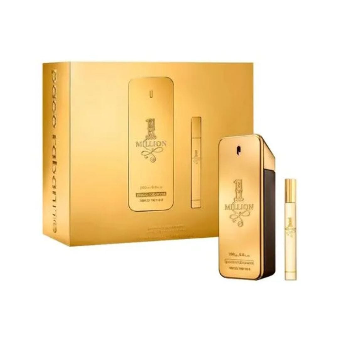 KIT RABANNE 1MILLION EAU DE TOILETTE 200ML + MINIATURA 10ML