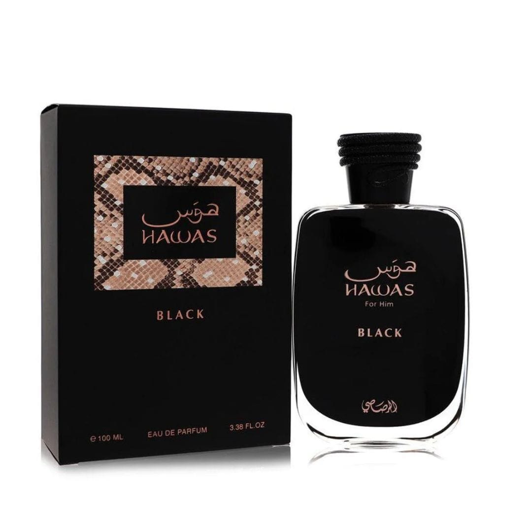 RASASI HAWAS BLACK FOR HIM EAU DE PARFUM – imagem 2