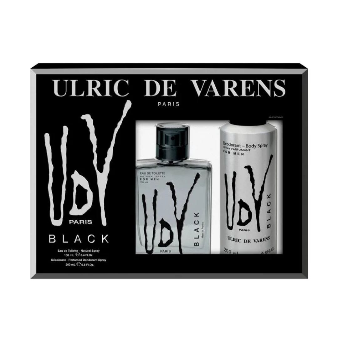KIT UDV BLACK 100 EAU DE TOILLETE + DEO BS 200ML