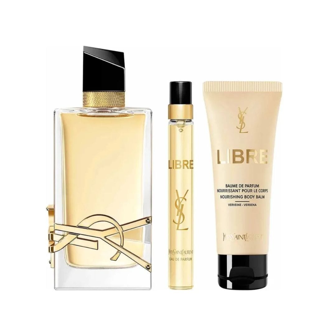 KIT YVES SAINT LAURENT LIBRE EAU DE PARFUM 90ML 10ML BODY LOTION 50ML – imagem 2