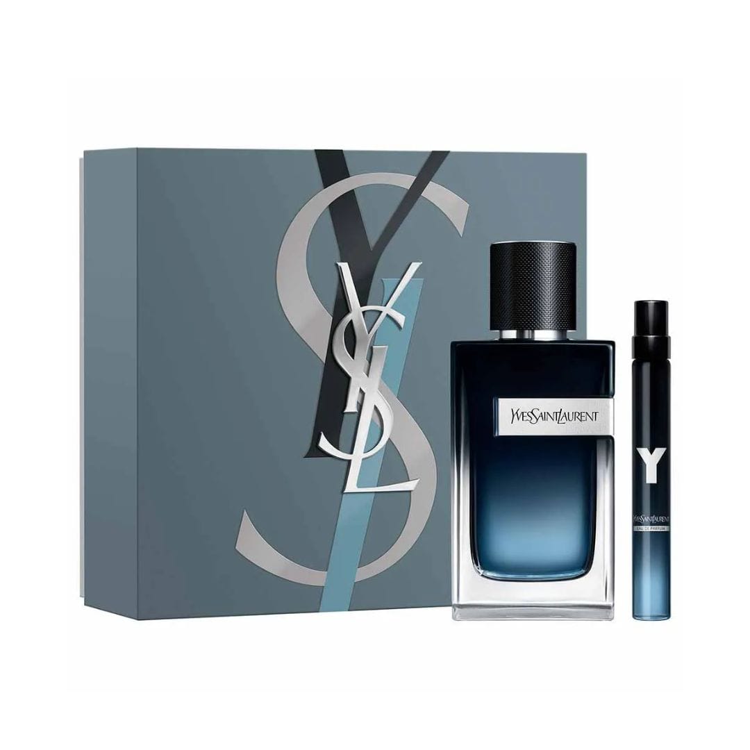 KIT COFFRET YVES SAINT LAURENT Y MASCULINO EAU DE PARFUM 100 ML + 10 ML