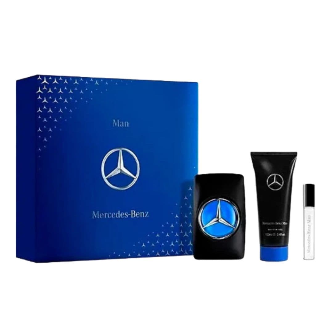 KIT MERCEDES BENZ MAN EAU DE TOILETTE 100ML SHOWER GEL E PEN 10ML